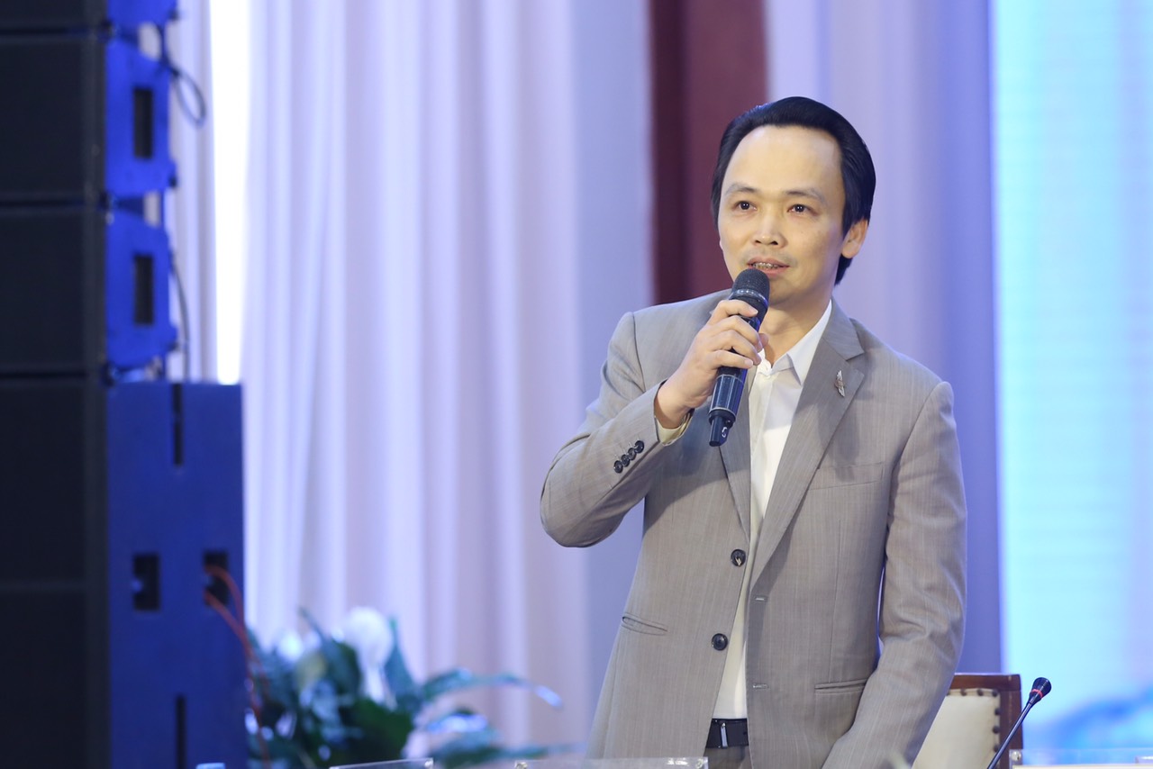 Ông Trịnh Văn Quyết, Chủ tịch Tập đoàn FLC chia sẻ tại Toạ đàm